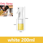 2in1 500ml Plastic Spray Oil Sprayer Bottle Spray Oil Dispenser Oil Jar Cruet BBQ Kitchen Baking Roasting Picnic Kitchen Tool